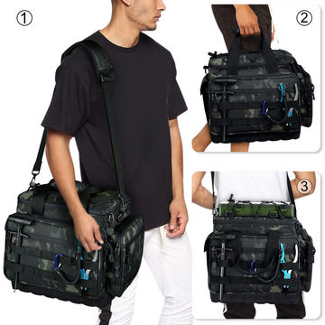 Fishing Tackle Bags Fishing Bags For Saltwater Or Freshwater Fishing Made  Of 600d Polyester - China Wholesale Fishing Tackle Bags $11.99 from Quanzhou  Best Bags Co., Ltd.