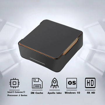 China AK3 J3455 4g 32g desktop computer win10 quad core mini pc with ...