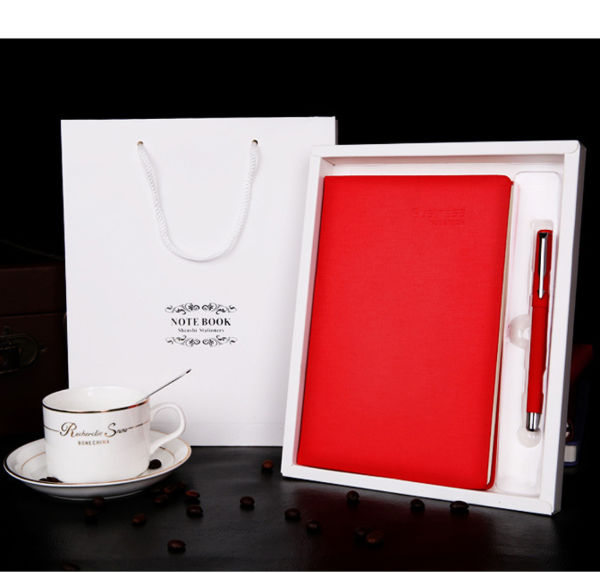 Custom ECO-friendly recycled stationery gift set Book pen set Luxury ...