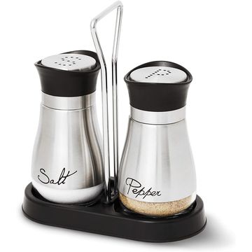 Salt and Pepper Shaker Set (Clear Glass) USA Seller Restaurant Quality