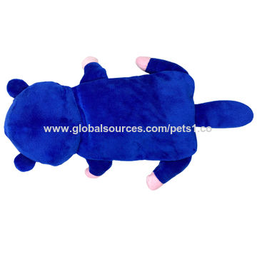 Elephant Soft Shell Plush Dog Toys Interactive Squeaky Dog Toys