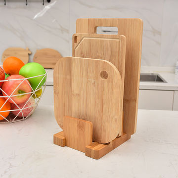 Cutting Board with Knife,Bamboo Cutting Board Chopping Board with Stainless Steel Knife for Kitchen,Adjustable Large Cutting Board with Swivel Stand