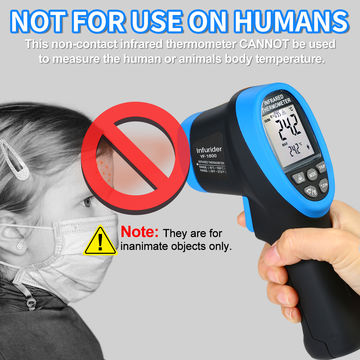 IR Infrared Thermometer Non-Contact Laser IR Temperature Gun with  Adjustable Emissivity, HD Backlight LCD Temp Display for Kitchen Cooking/Industrial  Scientific - China BBQ Thermometer Celsius and Electric BBQ Thermometer  price
