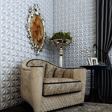 China 2020 modern design house decorative 3d pvc wall panels interior ...