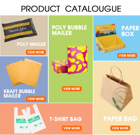 custom printed mailing bolsas