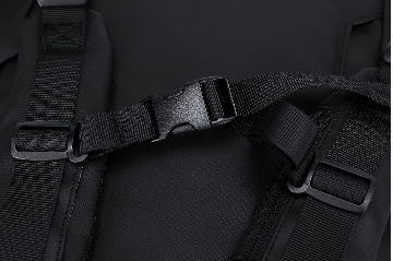 Waterproof high capacity smart travel bags gym backpack polyester hidden bag straps travel bags supplier