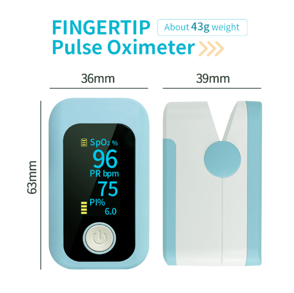 Digital finger tip heart rate blood oxygen wearable wrist pulse