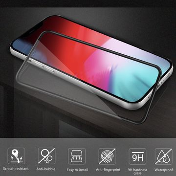 Neu 3D Flüssig silikon Doppel Stark Gehärtetes Glas Bildschirm Protektoren für iPhone 12