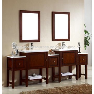 Simple modern bathroom cabinet combination washbasin cabinet set