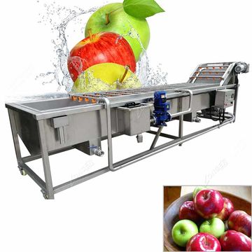 Fruit bubble washing machine used for washing fruits