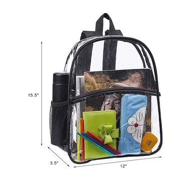 Buy Wholesale China Heavy Duty Clear Backpack Transparent Pvc