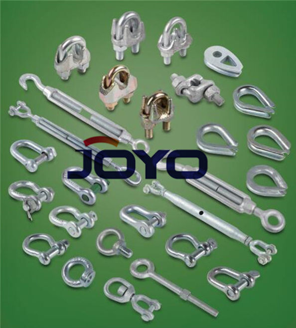 Galvanized synthetic rope thimble for manila rope , welded type, welded