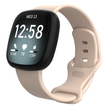  Compatible con Fitbit Versa 4 bandas para mujeres y hombres,  correa de repuesto de silicona suave duradera para Versa 4 Smartwatch  pequeño/grande (pequeño, negro/azul/gris/blanco) : Electrónica