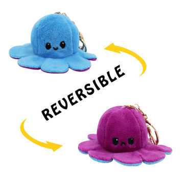 Llavero Pulpo Reversible Azul Rosa Compre Venta Al Por Mayor China
