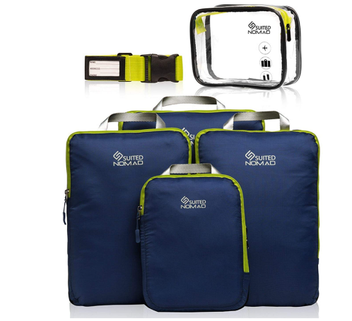 suitcase organizer cubes