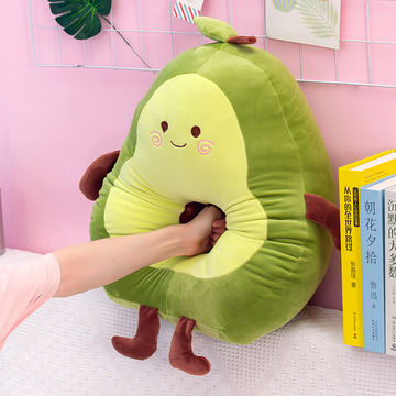 Buy Standard Quality China Wholesale 12 Stuffed Animal Avocado Plush Toys Soft Kawaii Food Shaped Fruit Series Hugging Pillow For Kids 2.3 Direct from Factory at Dongguan Joy Sum Toys Manufacturing Co...