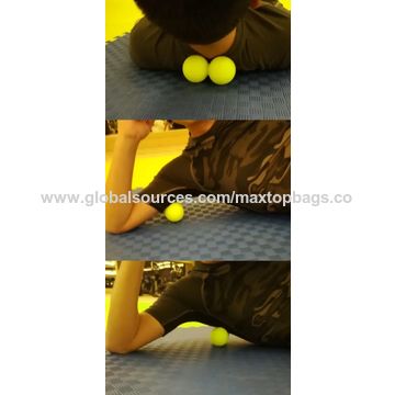Massageball - Igelball für Tiefengewebe-Rückenmassage, Fußmassagegerät, Muskelroller
