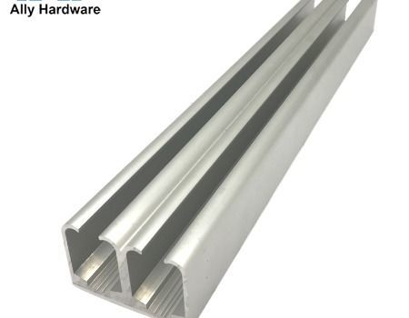 Bottom Aluminium Sliding Door Track, Sliding Door Track Types