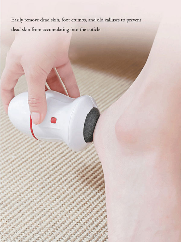 China Electric Callus Remover Foot Scrubber Recyclable Sandpaper Heads