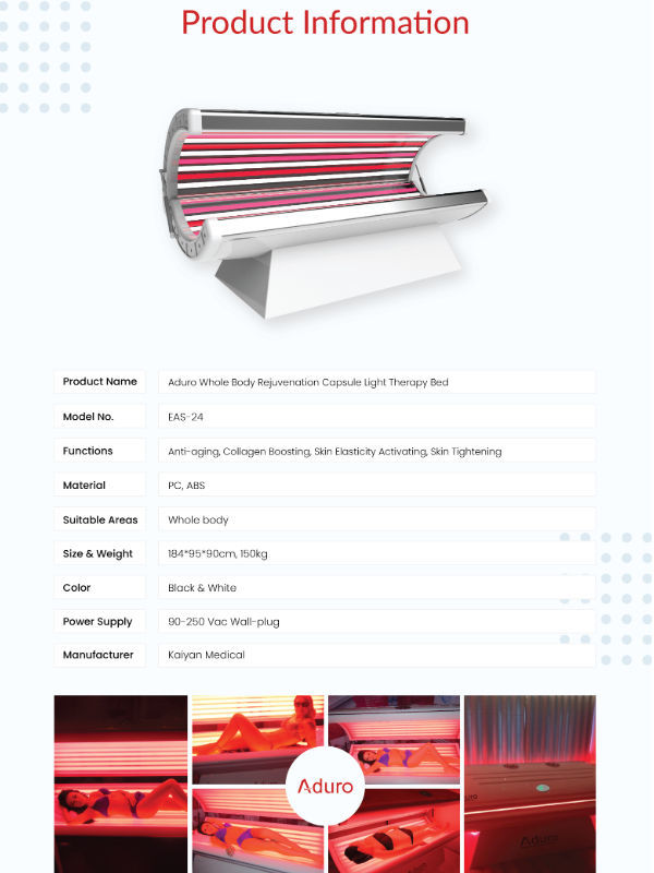 2021 newest led light therapy bed for full body anti aging Direct from