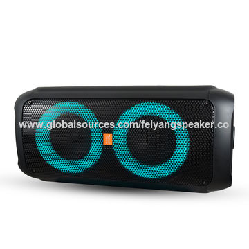 Dual 6,5 "altavoz activo al aire libre profesional hecho en China con el bluetooth de la radio de FM TWS
