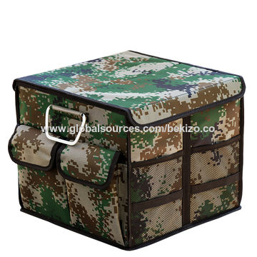 Buy Wholesale China Custom Multi-compartments Foldable Collapsible Suv Car  Trunk Storage Organizer Box With Insulation Cooler Bag & Car Organizer at  USD 8.5
