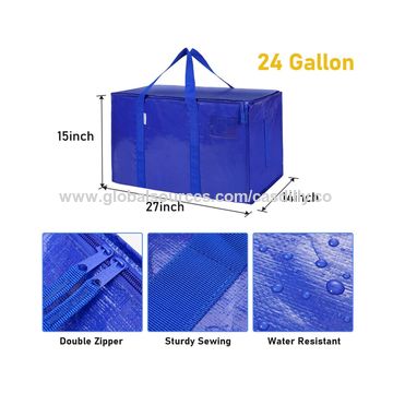 Buy Wholesale China Extra Large Moving Bags With Zippers & Carrying  Handles, Heavy-duty Storage Tote & Moving Bags With Zippers ,heavy-duty  Storage Tote at USD 2.5