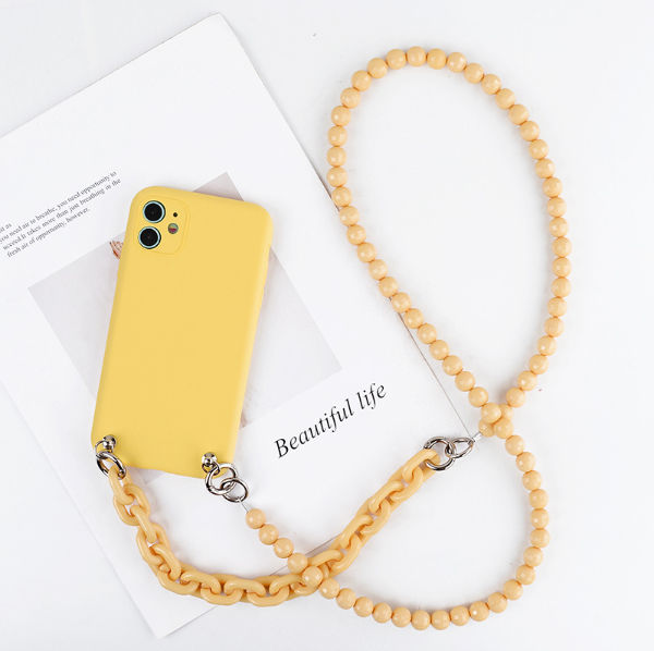 iPhone 15 Plus black React Necklace MagSafe Phone Case with Strap |OtterBox  Asia