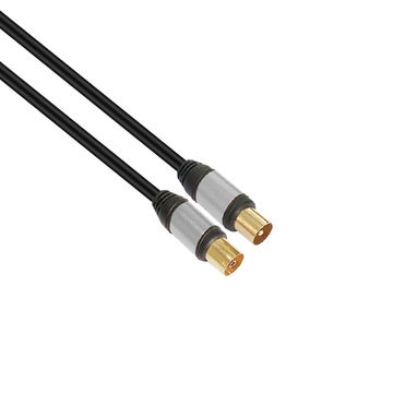 China Coaxial Cable with F-connector 3C-2V/RG6/RG59/Triple/Quad ...