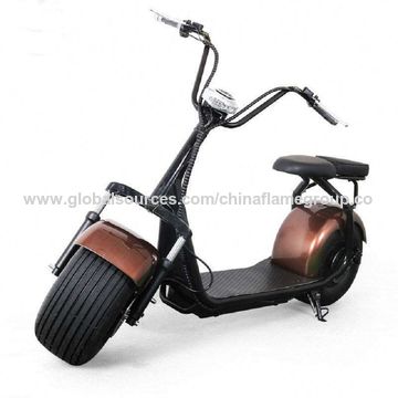 China 2000W Fat Tire Electric Scooter With 60V/40ah Lithium Battery On ...