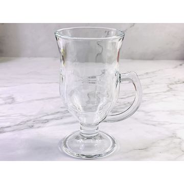 DIAMANT Europe Ware 6-PC SET Clear Glass Coffee Mug, Tea Cups New