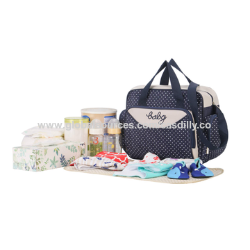 Baby Diaper Bag For Mom Maternity Bags Sets Bottle Holder Bag For