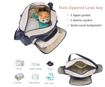 Le sac à couches parfait pour bébé: agrandi et épaissi, grand sac