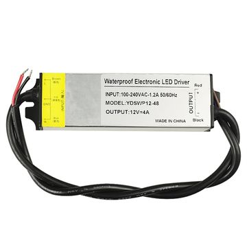 Buy Wholesale China Constant Voltage 12v 4a 48w Waterproof Power Supply  Panel Light Led Driver & Waterproof Power Supply at USD 5.12