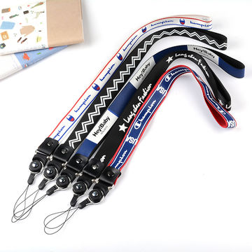 Cordones elásticos para teléfono móvil con placa USB, soporte para colgar la cuerda, llaves con correa para el cuello, tarjeta de identificación, lariat OEM/ODM