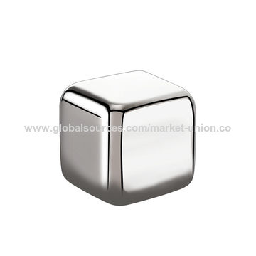 Stainless Steel Chilling Cubes Reusable Ice Cube Whiskey Stones