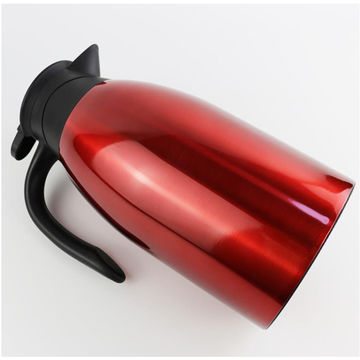 1.5l/2.0l New Smart Thermos Pot Red Glass Liner Thermos Bottle