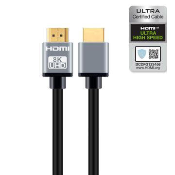Cable HDMI 2.1 8K Soporta 8K a 60Hz y 4K a 120Hz Compatible con Todos los Televisores, Blu-Ray, Xbox Series X, PS