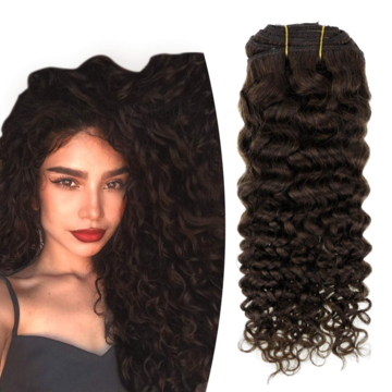 Buy Wholesale China Curly Clip In Hair Extensions Highlight Color