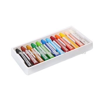 Buy Wholesale China 12 Color Jumbo Neon Oil Pastel In Paper Box- 11mm &  Crayons at USD 0.448