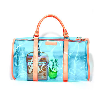 Buy Wholesale China Sport Customized Laser Travel Waterproof Pvc  Transparent Duffel Bag & Transparent Pvc Duffel Bag at USD 8