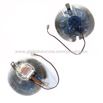China CPU cooler with lamp for socket Intel LGA775 & 1150 & 1151 & 1155 ...