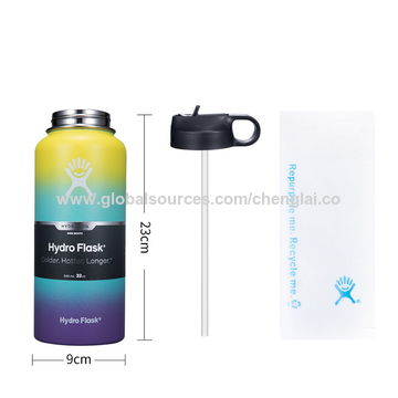 Colorful 32/40/64oz Vacuum Insulated Stainless Steel Water Bottle Hydro  Flask with Custom Logo Laser Logo Sikscreen Logo - China Hydro Stainless  Steel Vacuum Flask Flask and Hydro Flask 32oz Flip Lid Straw