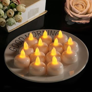 Buy Wholesale China Led Floating Candles,3d Real Flame D2'' Ivory