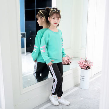 Toddler Kids Clothes Baby Girls Rainbow Jogger Pants Fleece - China Baby  Clothes and Baby Garment price