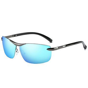 580p Polarized Sunglasses Men Classic Square Driving Sun Glasses