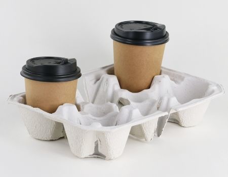 Wholesale 8oz 12oz 16oz paper Cup Brown Sleeves Cardboard Suitable Tea Coffee