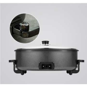 Buy Wholesale China Round Cast Iron 1500w Electric Skillet Pan Glass Cover  Lid & Skillet Pan Glass Cover Lid at USD 11