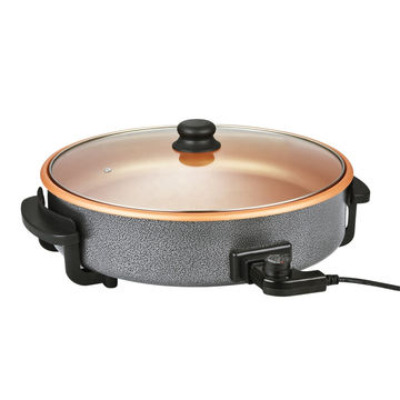 Wholesale Electric Non-Stick Pizza Pan- 11.8- Black BLACK