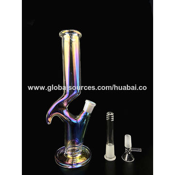 5 inch Mini Glass Water Smoking Pipe Bong Bubbler Hookah - ASSORTED COLORS